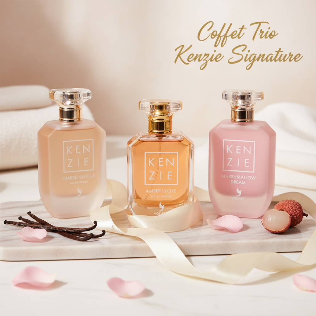 Coffret Trio Kenzie - 3 Eaux de Parfum 100ml