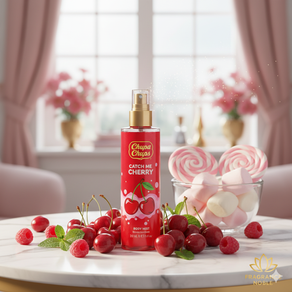 Brume corporelle eau de parfum fruits rouges